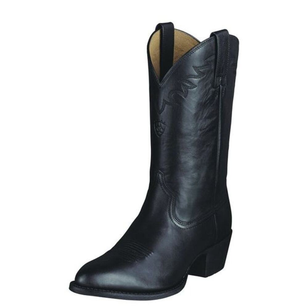 Ariat Men's Sedona Black Western Ranch Farm Cowboy Boots Size 9.5 EE‎ (Wide)